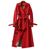 Women's Trench Autumn Casual Wool Long Coat