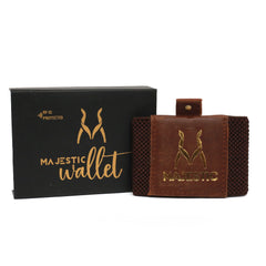 Handcrafted Lightweight RFID Protected Minimalist Smart Leather Wallet