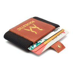 Handcrafted Lightweight RFID Protected Minimalist Smart Leather Wallet