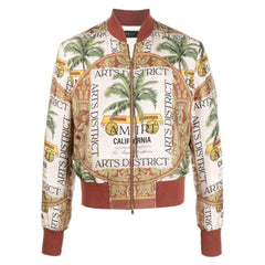 Unisex's Graphic Printed Bomber Cotton Jacket