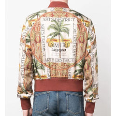Unisex's Graphic Printed Bomber Cotton Jacket