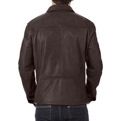 Men's Real Lambskin Classic Genuine Leather Jacket