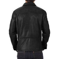 Men's Real Lambskin Classic Genuine Leather Jacket
