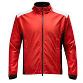 Men’s Stand-Collar Zip-up Slim-fit Racer Sheepskin Leather Jacket