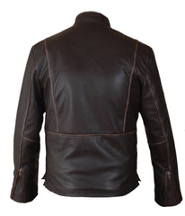 Men's Tron Legacy Sam Flynn Vintage Real Leather Jacket