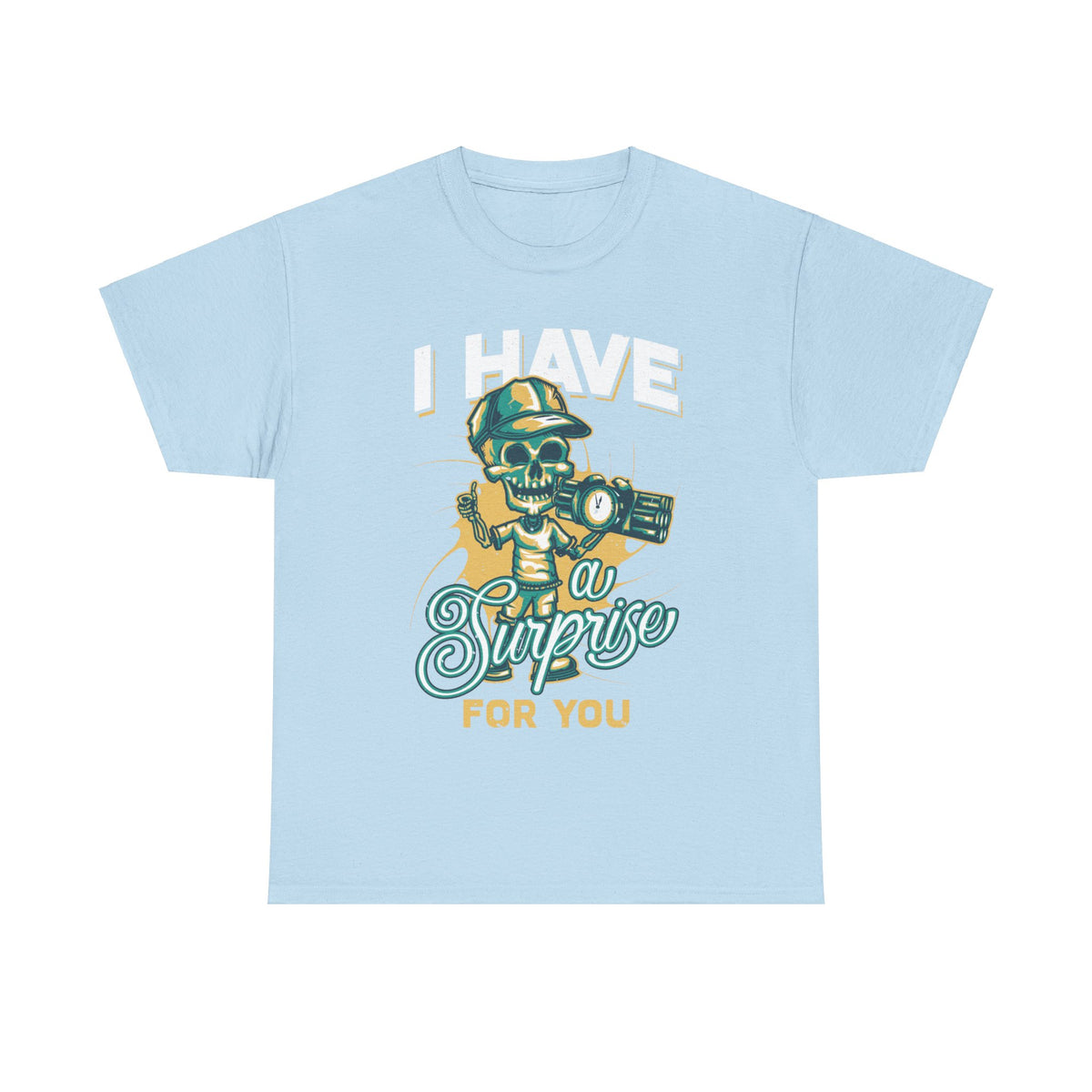 I Have A Surprise For You Heavy Unisex Cotton Tee - Extreme Dirt Bike Champion Shirt