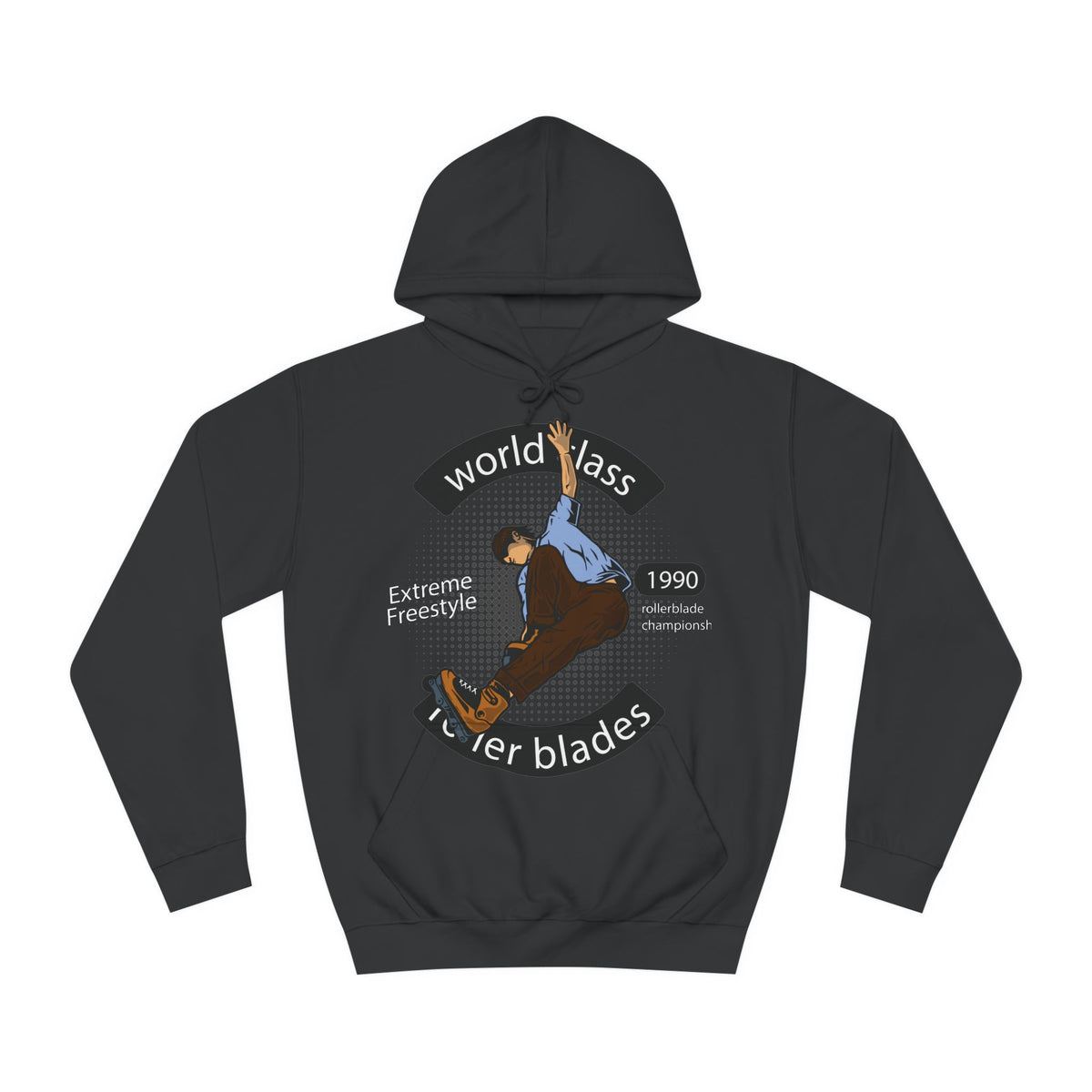Extreme Freestyle World Class Unisex College Hoodie - Stylish & Cosy for Campus Life