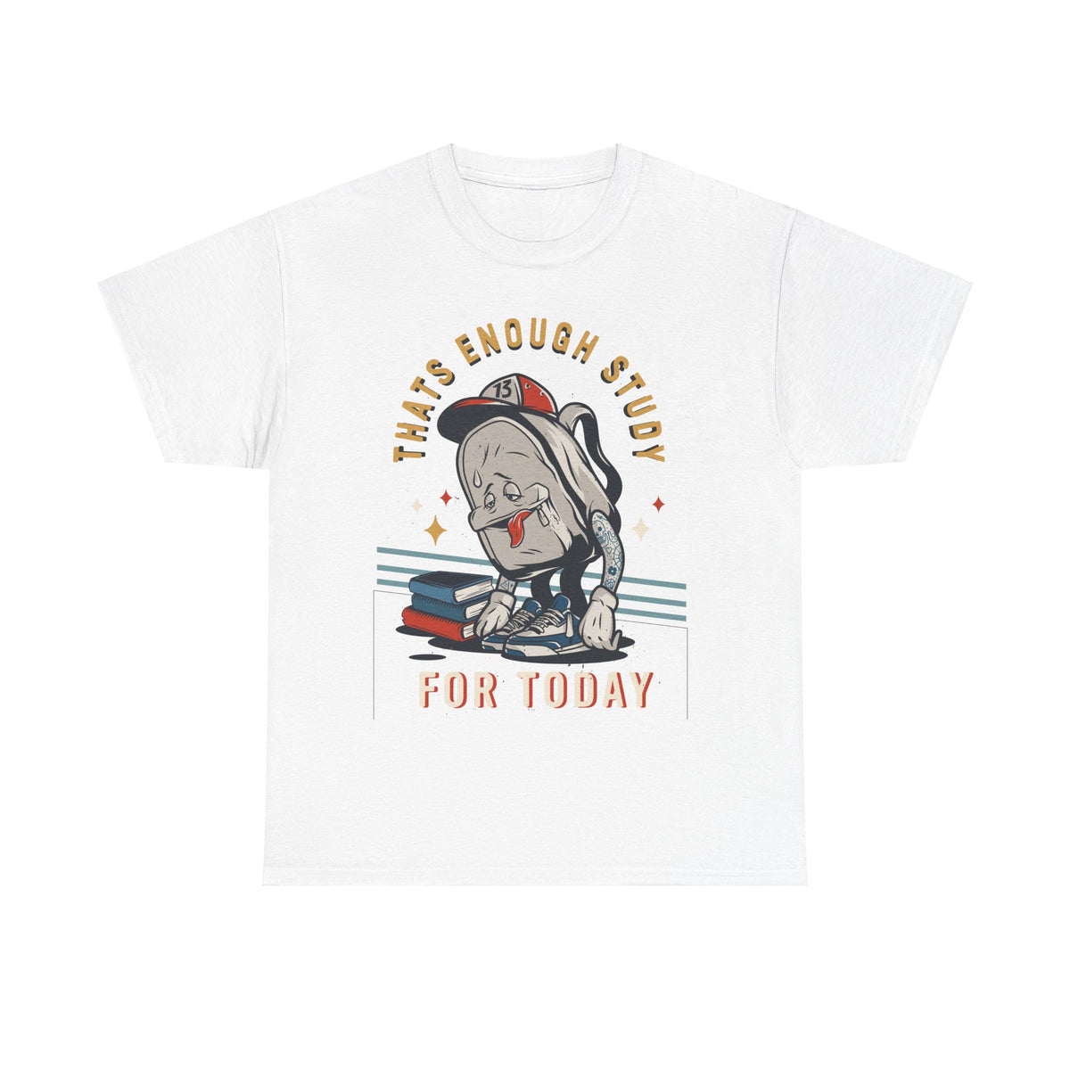 Thats Enough Study For Today  Unisex Cotton Tee - Extreme Dirt Bike Champion Shirt